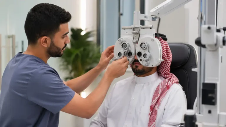وظيفة فني بصريات في مغربي الصحية بأبها