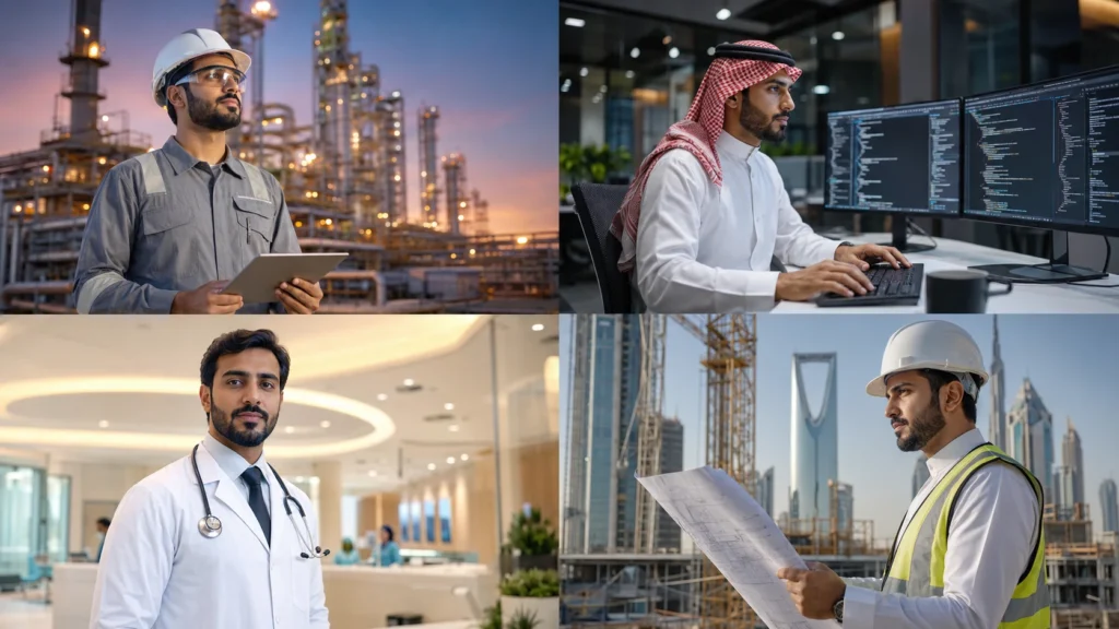 دليل الرواتب في السعودية 2026 حسب القطاع والمهنة