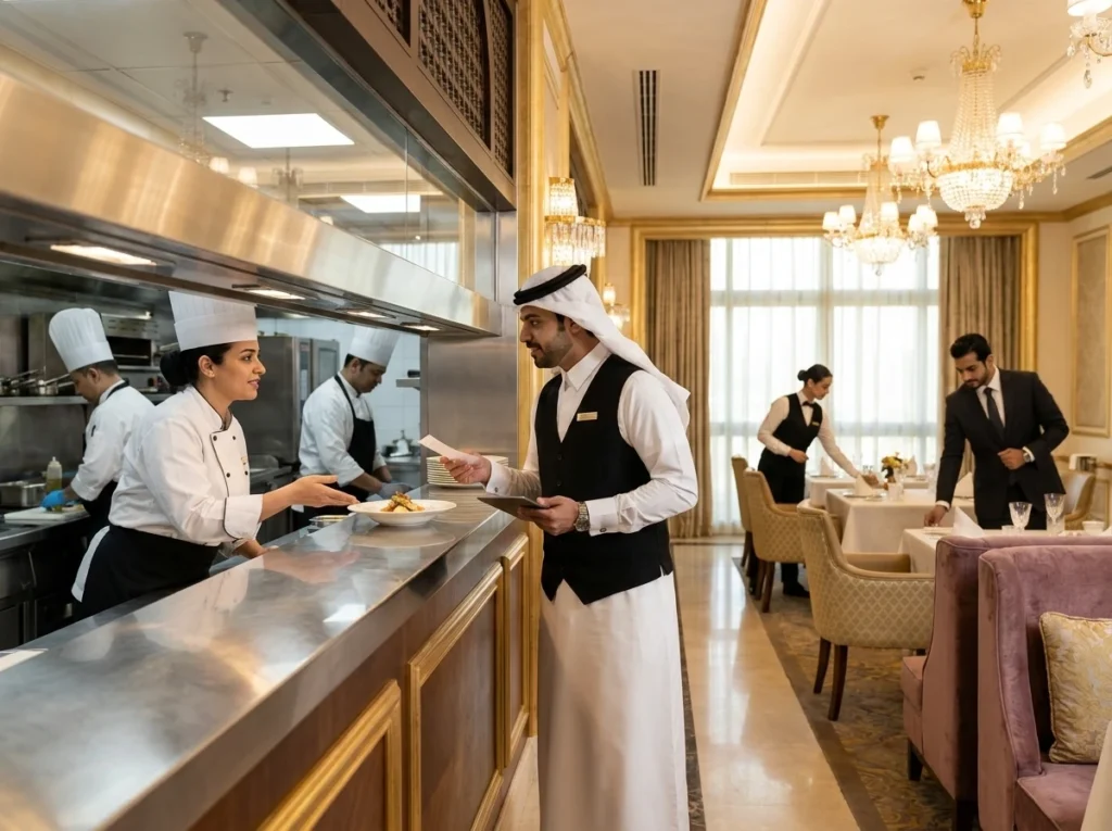 وظيفة نادل في السعودية 2026